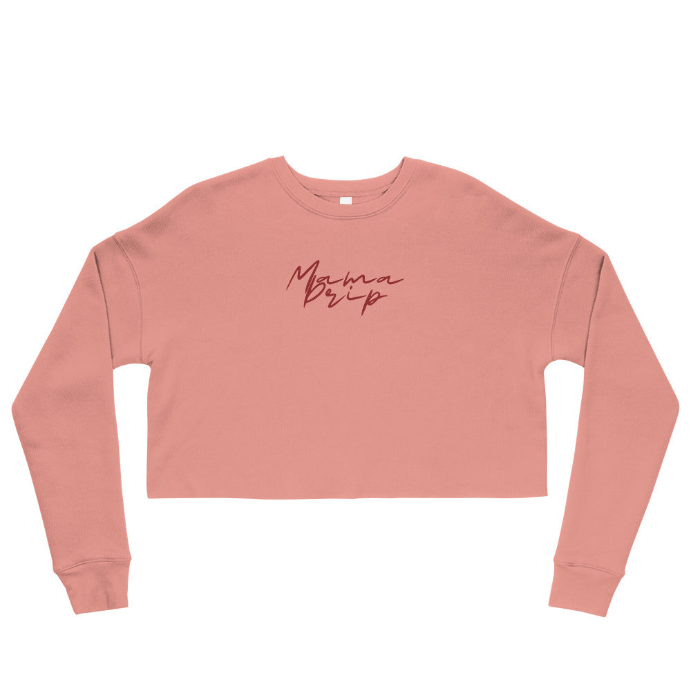 Signature Mama Drip Crop Sweatshirt